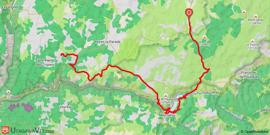 Causses, Tarn et Jonte - Nivoliers - Le Courby (Etape 3/3)