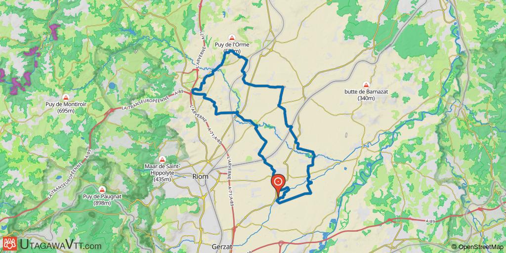 Chappes - Puy de Loule - les Puys d'Artonne