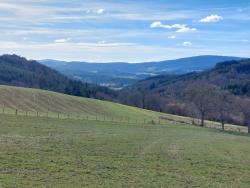 Vue sur le Massif du Forez