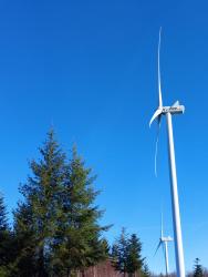 Éoliennes du Bois Goutte Chevalier (commune Les Noës)