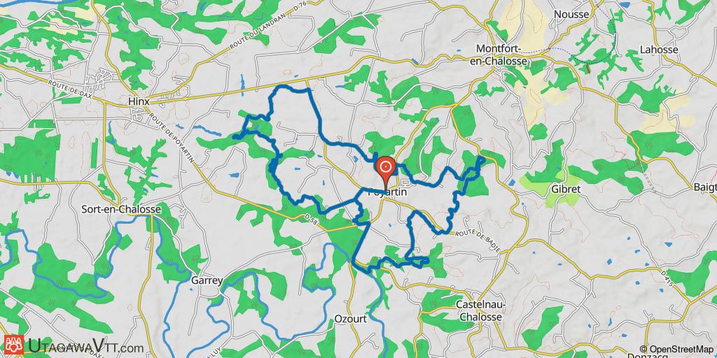 Rando de Poyartin - 25 km