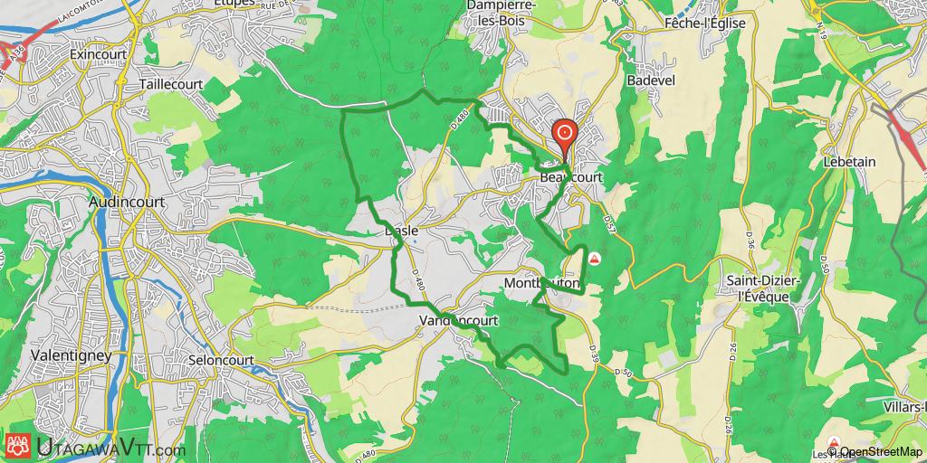 Rando de Beaucourt - La MTB 2023 - 16 km