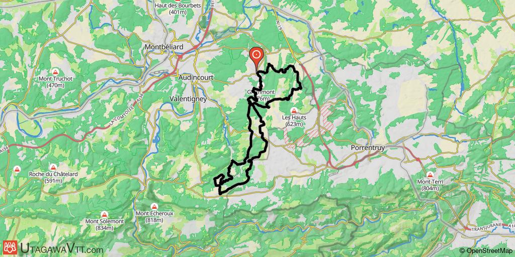 Rando de Beaucourt - La MTB 2023 - 56 km