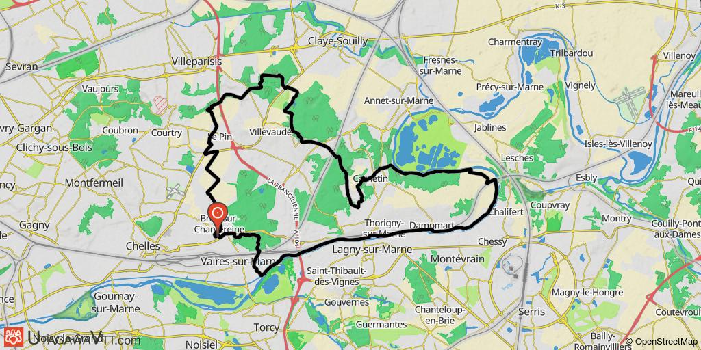 La randonnée de Brou sur Chantereine 2010 - 45 km