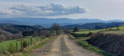 La Davamine, vue sur les Monts du Forez