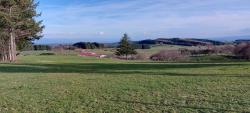 Vue sur sur la ferme Les Gnoules