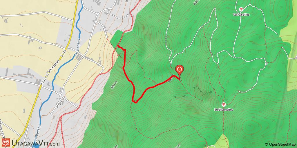 Enduro Laya Dré dans l'Pentu (commune d'Hostun)