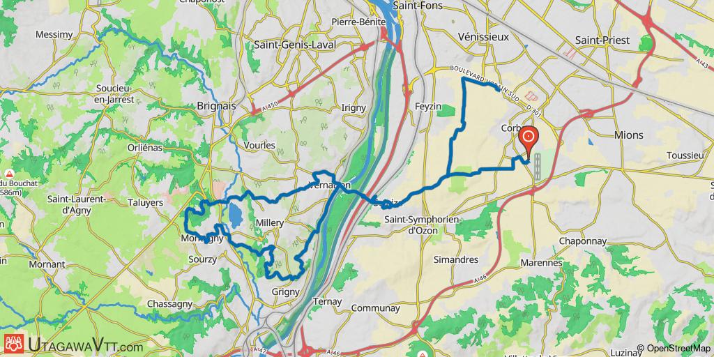 Corbas - Rando des Vallons de Montagny 2024 - 43 km