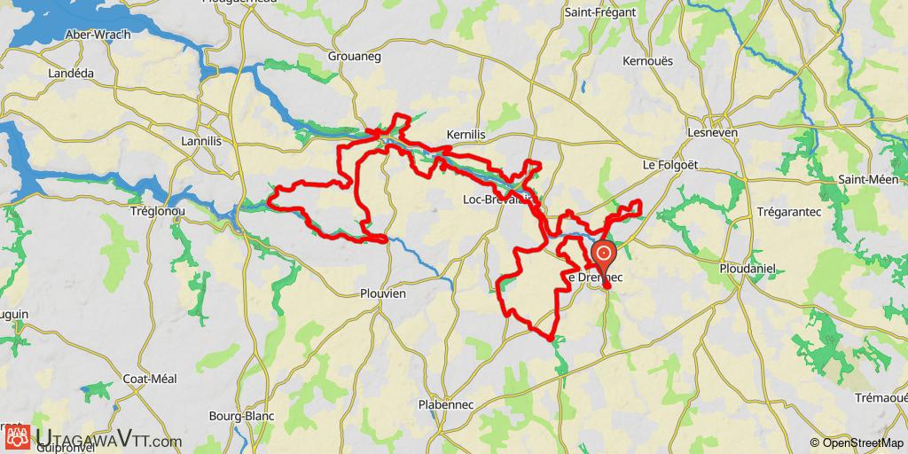 Rando Le Drennec 2024 - 54 km