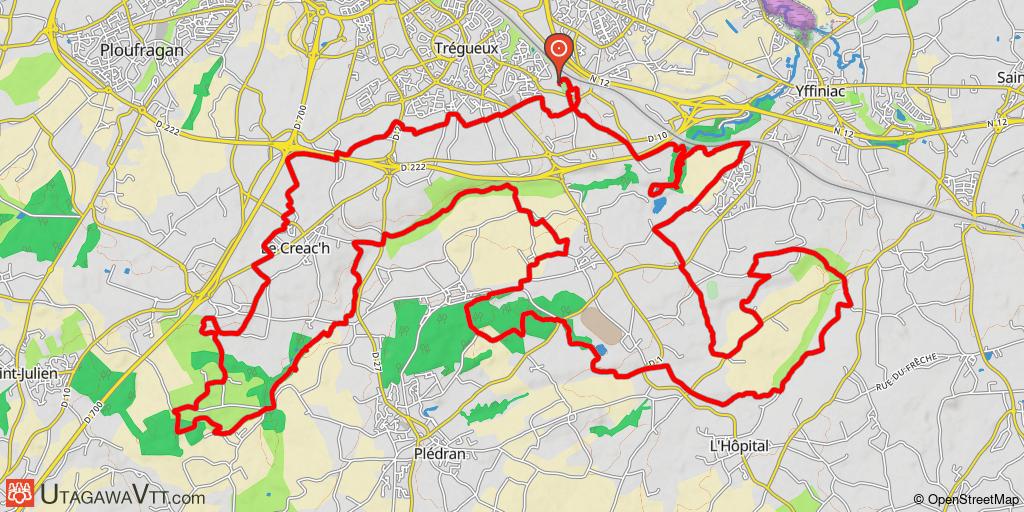 Rando de Trégueux 2024 - 43 km