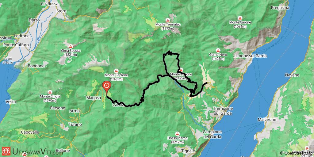 Autour du lac de Garde - Cima Rest Vesio par le Val Puria + sentier 219 (Etape3/6)