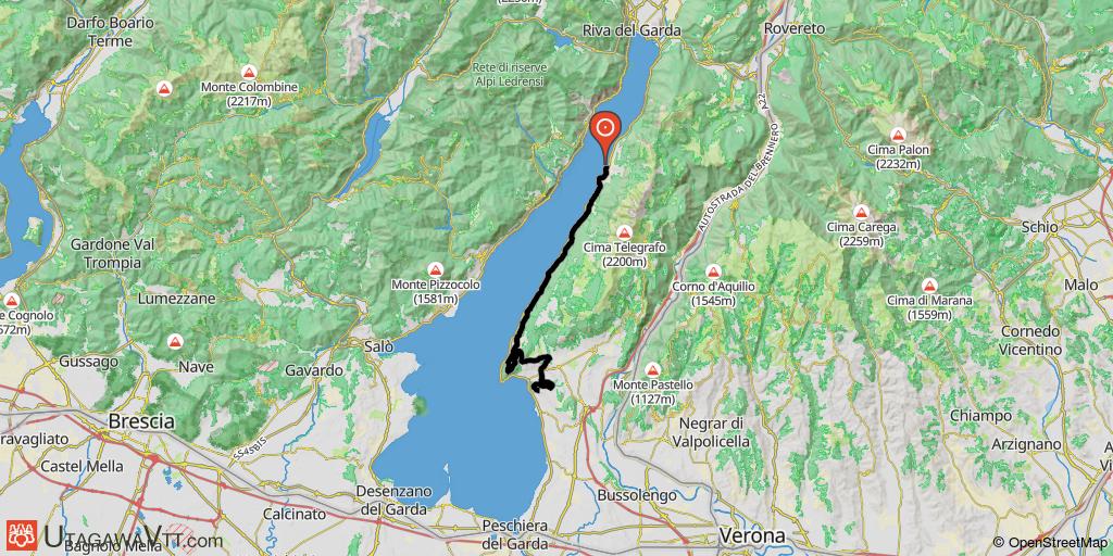 Autour du lac de Garde - Malcesine - Bardolino (Etape 6/6)