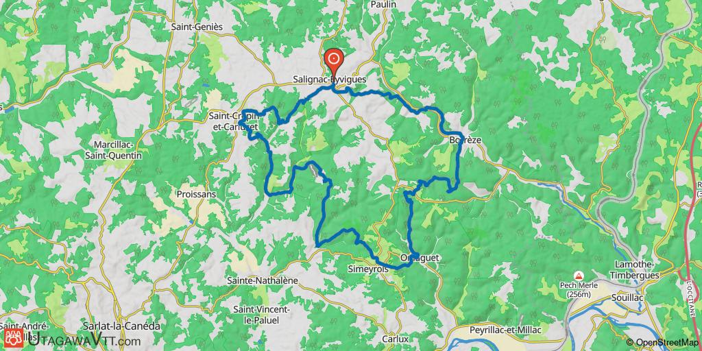 Salignacoise 2024 - "Sur la trace d'Artaban" - 40 km