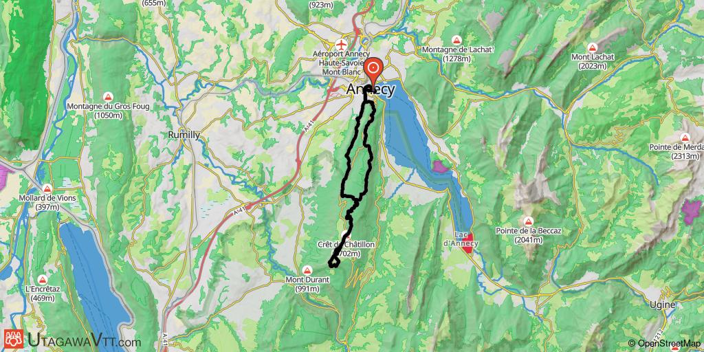 Semnoz - Montée/descente/plateau - "L'intégrale"