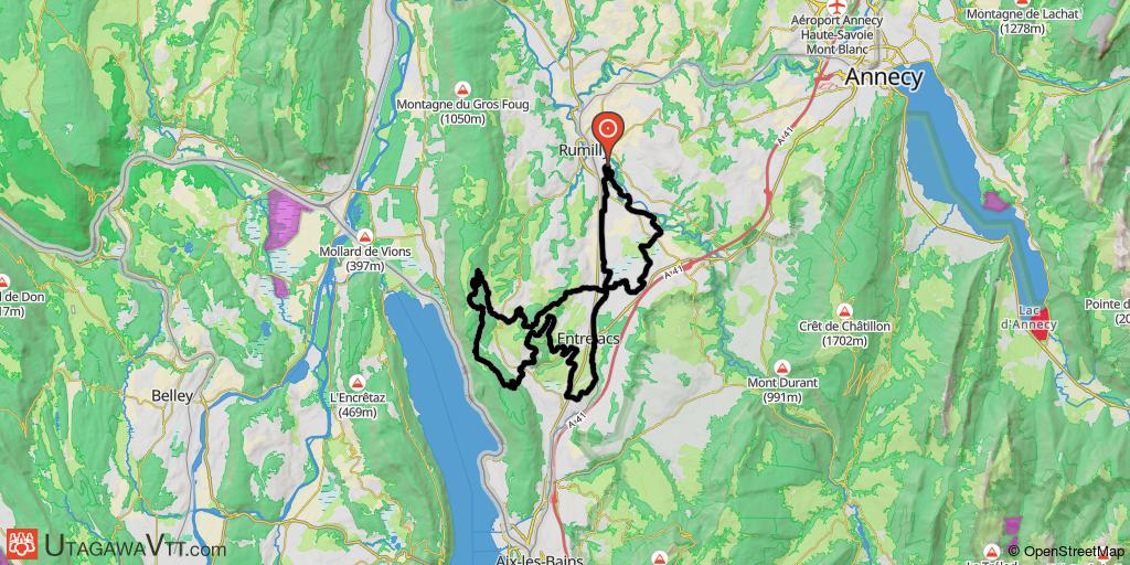 Rando des Hauts de l'Albanais 2010 - 60 km