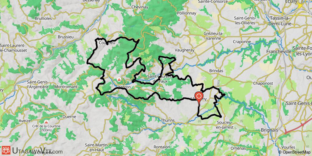 La VTT Lyon Ouest 2024 - 60 km