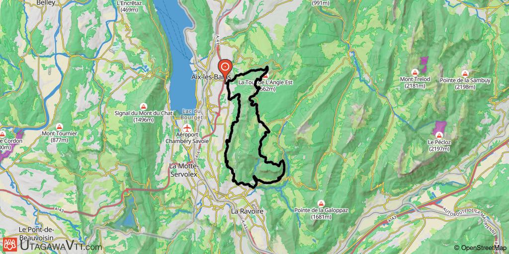 Mouxy - Revard - Chambéry - Mouxy