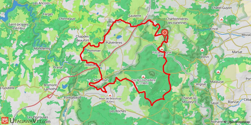 Balade entre Combrailles et Chaîne des Puys