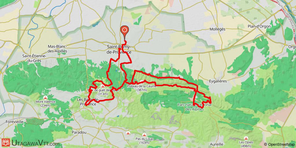Les Baux de Provence dans les Alpilles