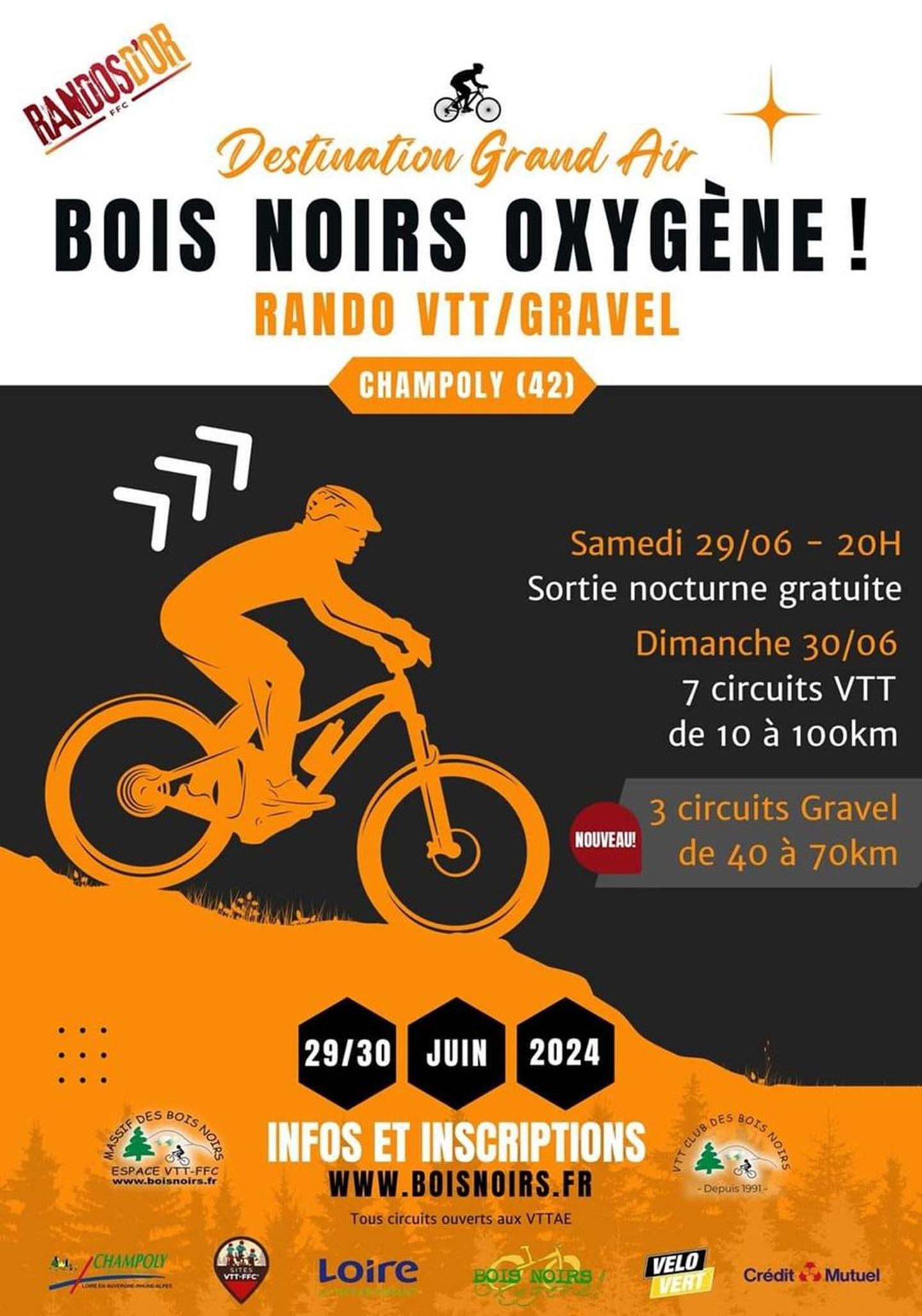 Bois Noirs Oxygène 2024 - 60 km