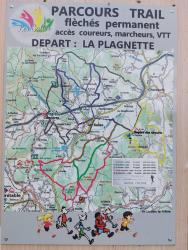 La Plagnette, parcours de trail