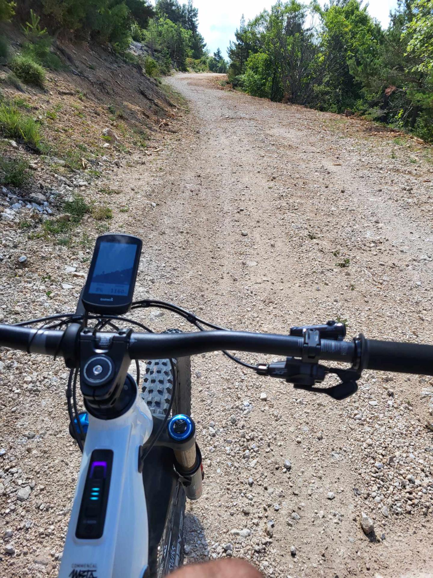 Ventoux par piste puis descente par enduro N° 5