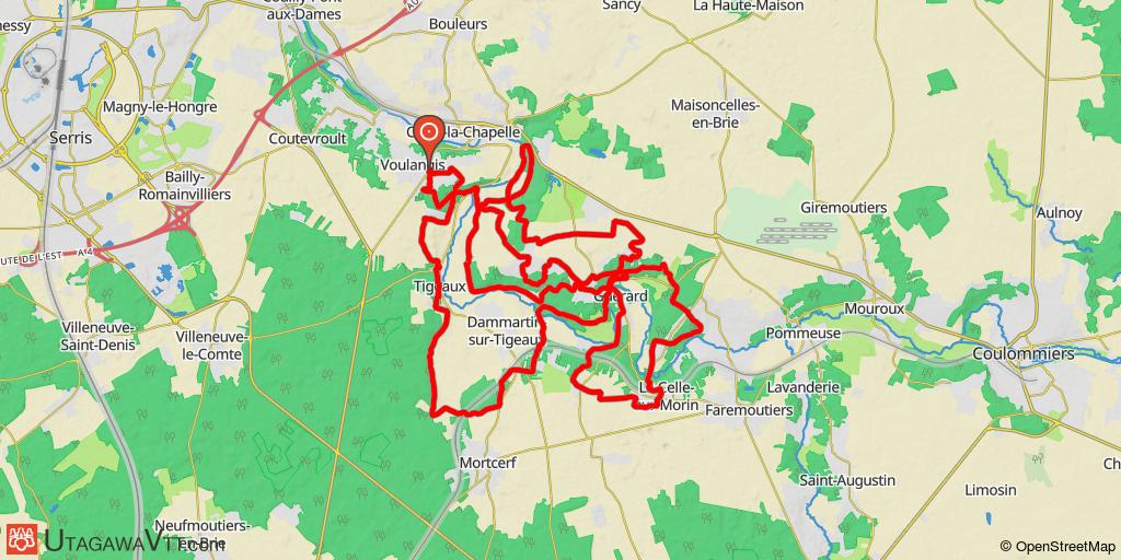 Voulangis:La Rando du Pays Créçois 2010 - 55 km