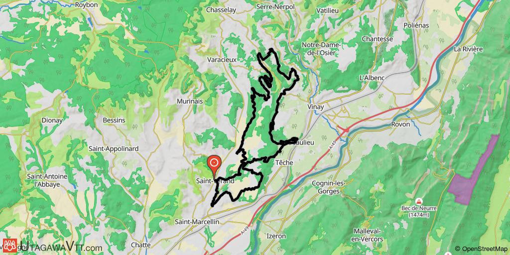 Saint Vérand:16ème Rando Des Crêtes - 45 km