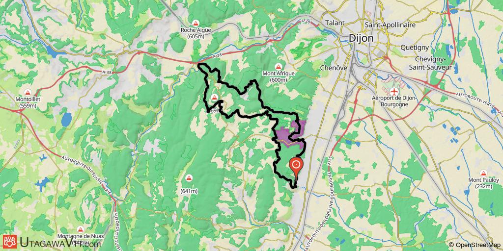 Du vignoble de la Côte de Nuits à la vallée de l'Ouche