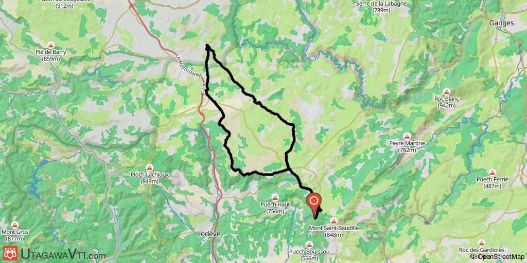 Du col du Vent à la Couvertoirade