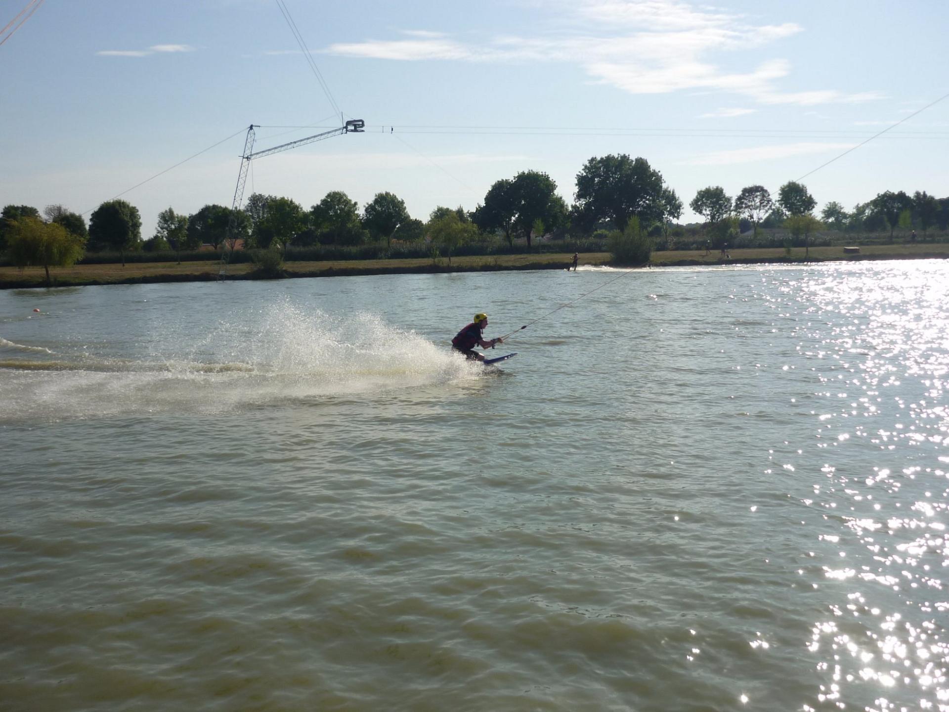 De Champagnolles vers le téléski nautique de Saujon