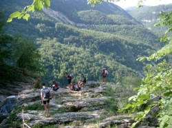 Très peu d'eau dans la rivière Charabotte