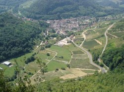 Le village et les vignes