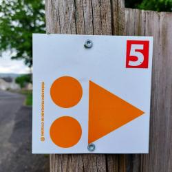 Antrenas, balisage du circuit VTT N° 5