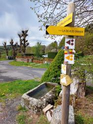 Totem des circuits de randonnée