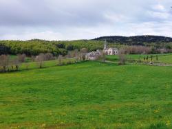 Vue sur l'église de Saint Laurent de Muret