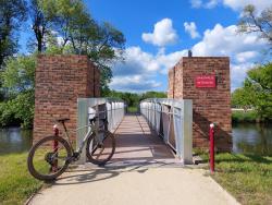 Salbris, Passerelle sur la Sauldre