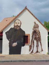 Salbris, fresque