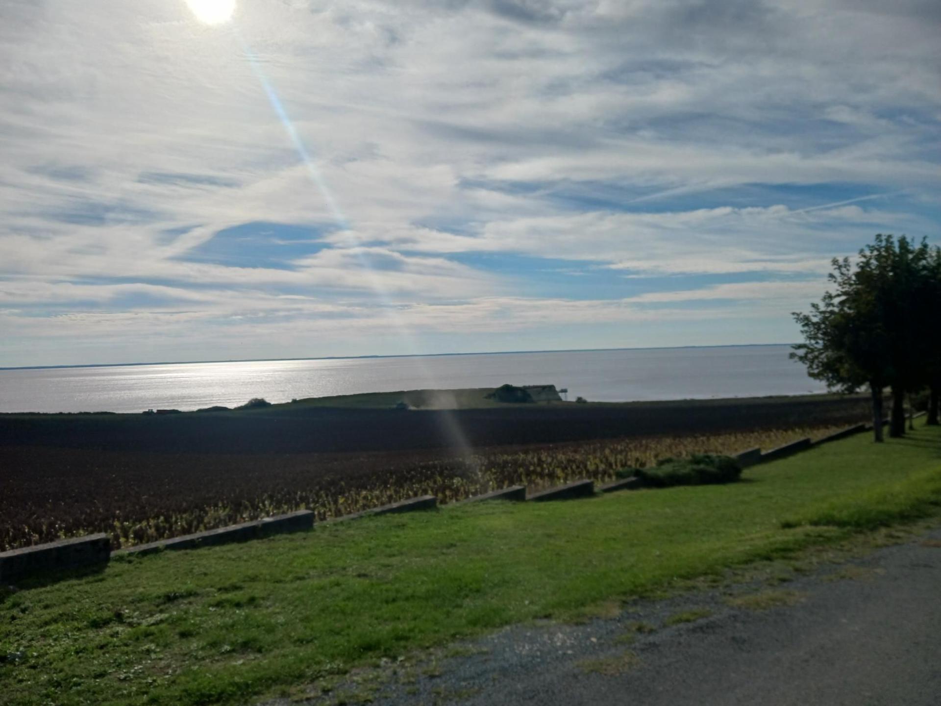 Entre Champagnolles et Talmont-sur-Gironde.