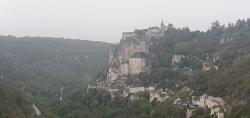 Rocamadour sous la pluie