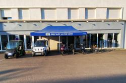 Magasin Bikez avec la Voie Verte
