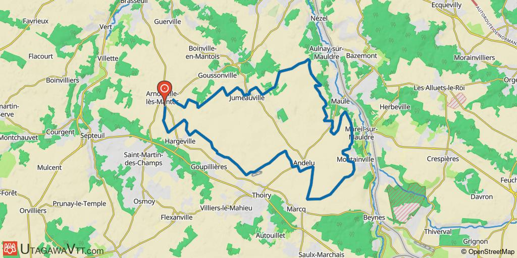Plateau de Versailles à l'est d'Arnouville