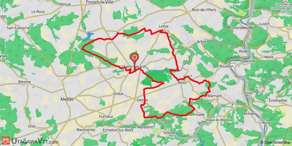 Circuit au départ de Saint-Gérard