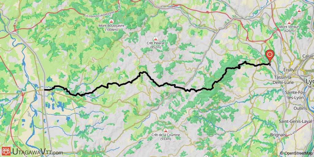 Traversée des Monts du Lyonnais vers le Forez