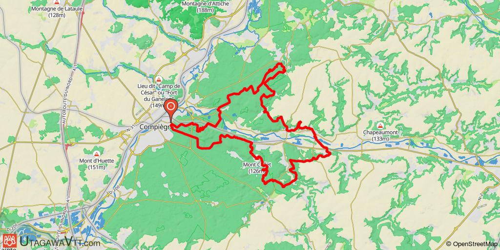 RIC (Raid Impérial Compiègnois) 2010 - 75 km