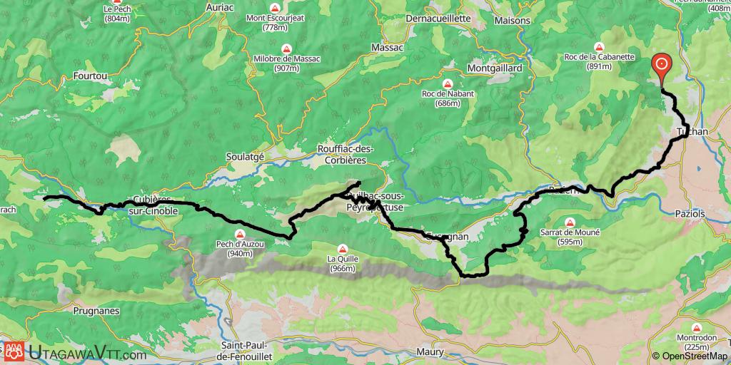 Sentier Cathare - Etape 2/6 : Tuchan - Camps-sur-l'Agly