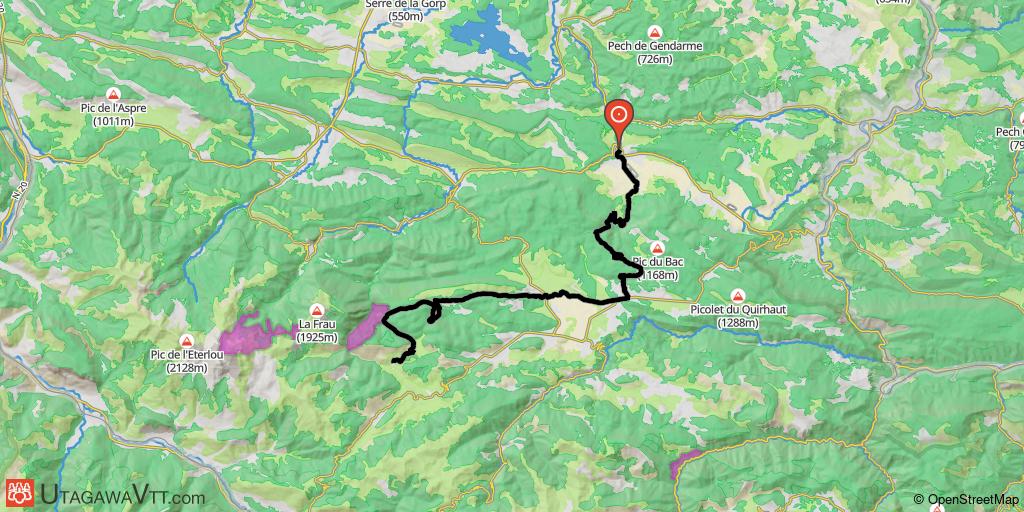 Sentier Cathare - Etape 4/6 : Puivert - Comus