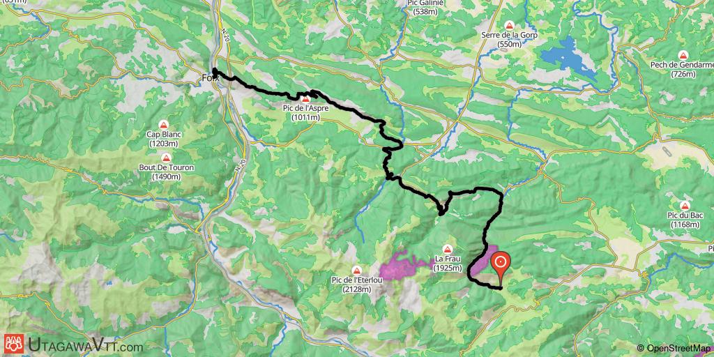 Sentier Cathare - Etape 5/6 : Comus - Foix