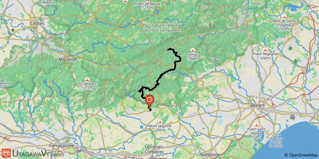 Tour de l'Hérault (GT34) - Partie Ouest - Etape 4/6 :  Azillanet - Ardouane