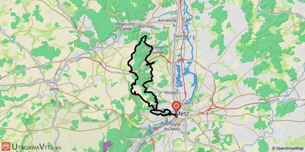 La Tour de Drince par les côtes de Moselle